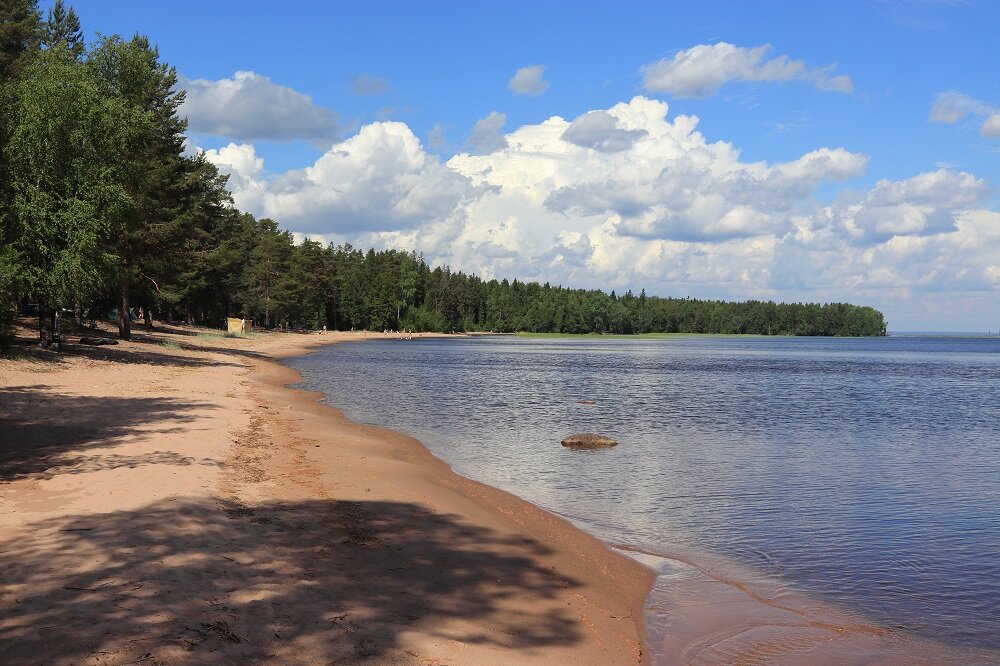 Отдых на озере Карелия фото