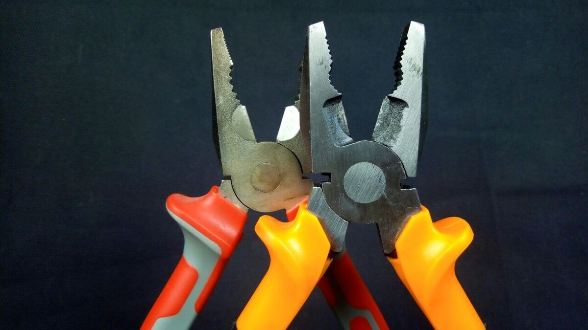 Пассатижи и плоскогубцы