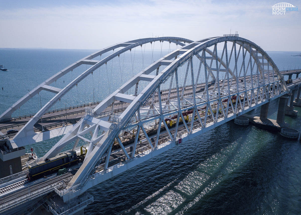Крымский мост, судопропускная арка
