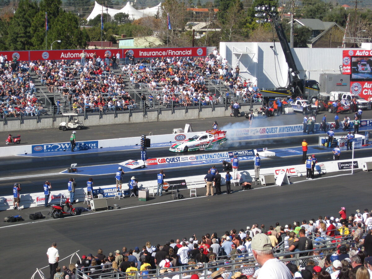 Соревнования NHRA