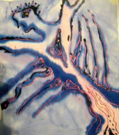 дух воздуха. Рисунок Евгении Гутовой. Работа взята со страницы автора — https://arts.in.ua/artists/taiha/w/94100/