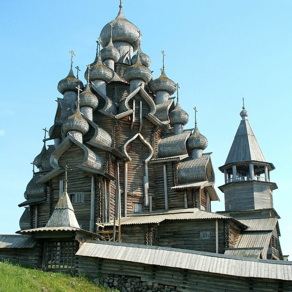 Храм без единого гвоздя в кижах