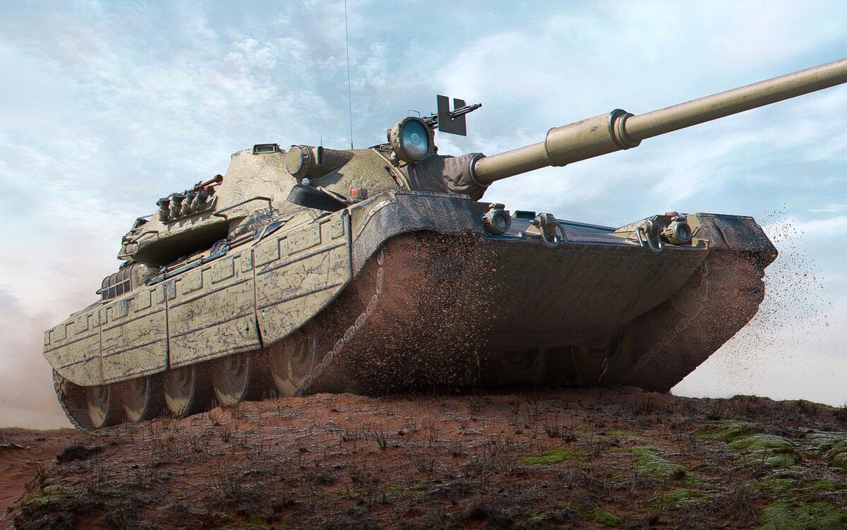 Средний танк 10 уровня   Progetto M40 mod. 65 (техника Италии) 
