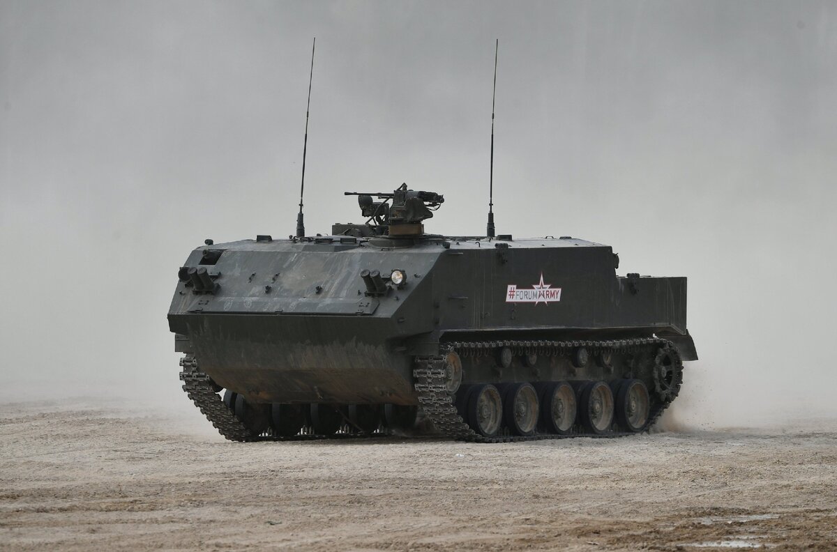 Бронетранспортер БТР-МДМ "Ракушка" во время демонстрационного показа в рамках международного военно-технического форума "Армия-2017" / © РИА Новости / Михаил Воскресенский 