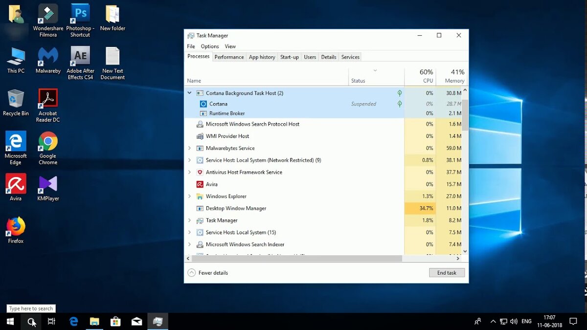 Windows диспетчер задач. Источник: Google Картинки.