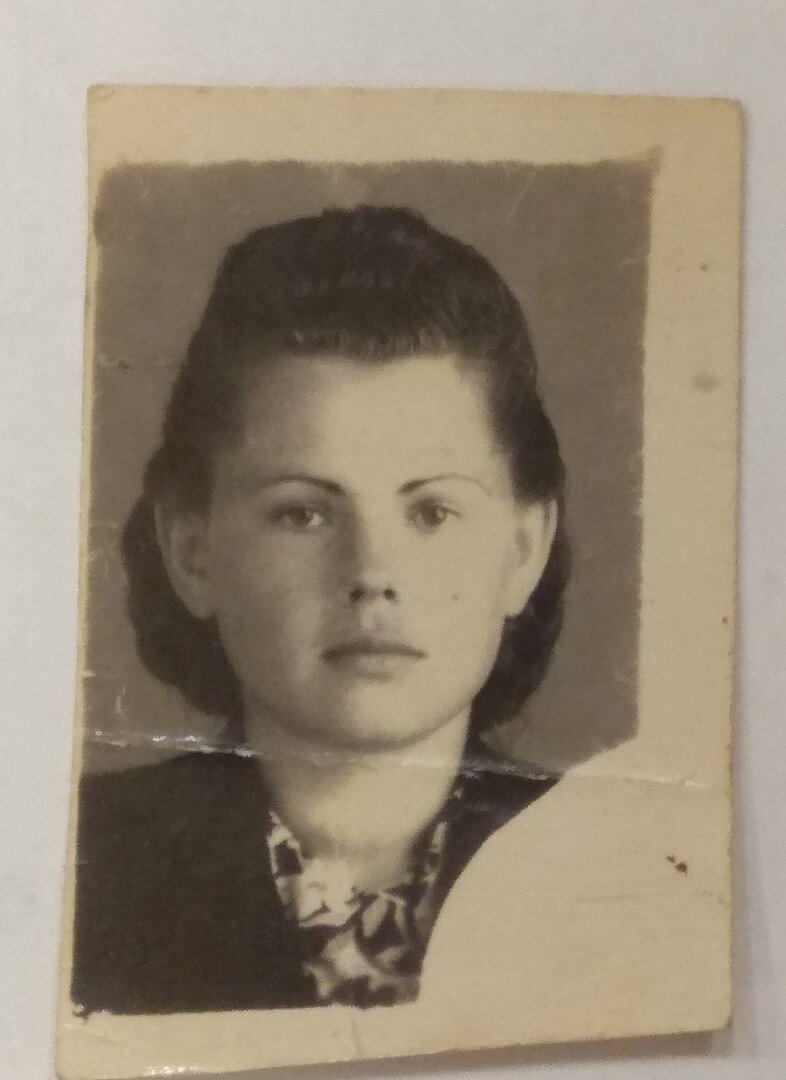 Бабушка, фото 50-х гг.