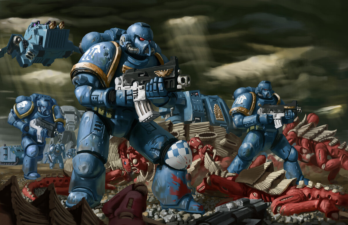 Ультрамарины Warhammer 40000