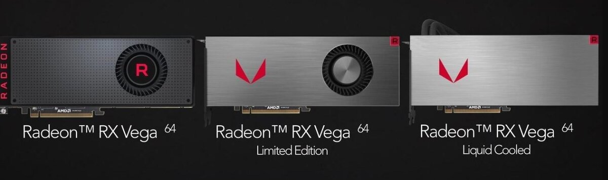  AMD Radeon RX Vega 64 модели