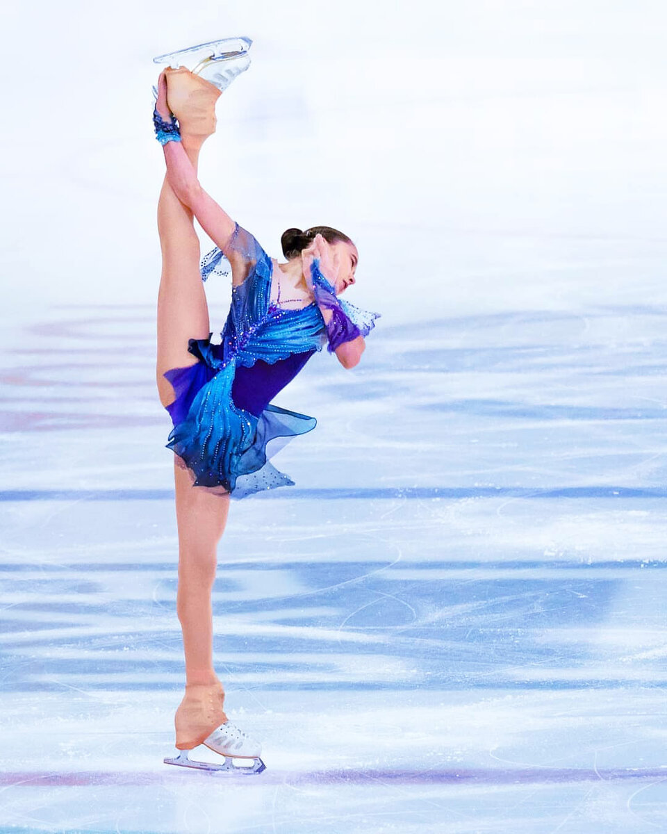 Прекрасная растяжка Валиевой