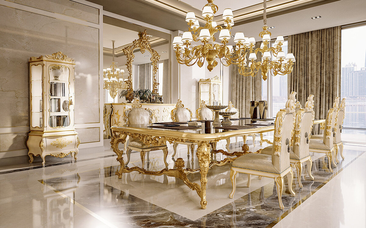 Римский интерьер гостиной