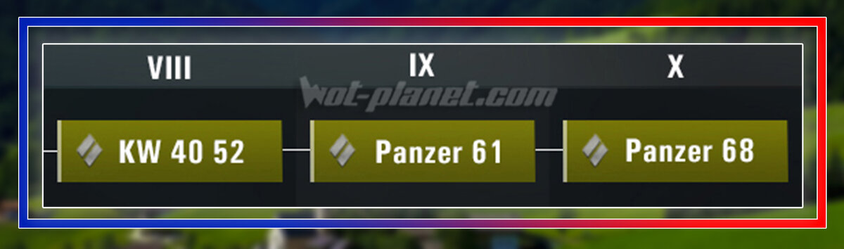 KW 40 52, Panzer 61 и Panzer 68