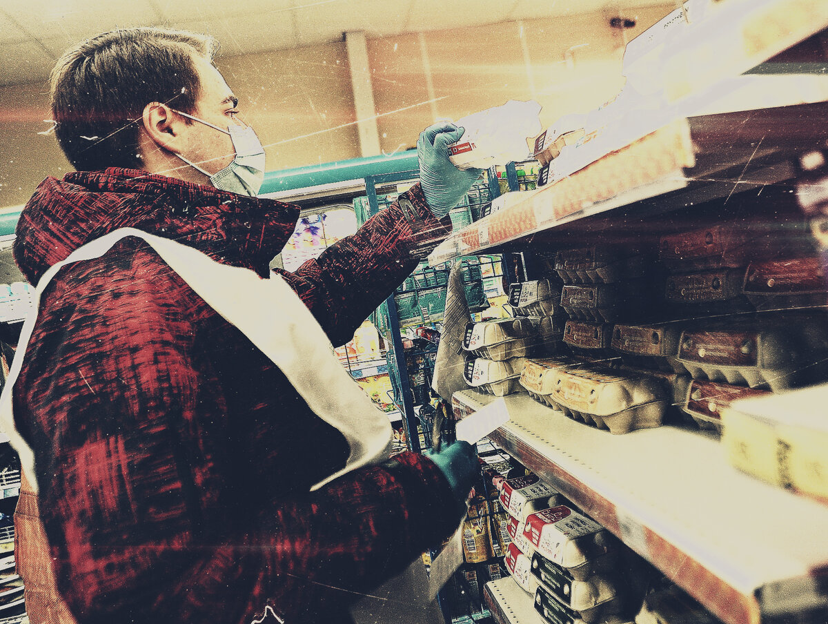 Поход в магазин во время CoViD-19