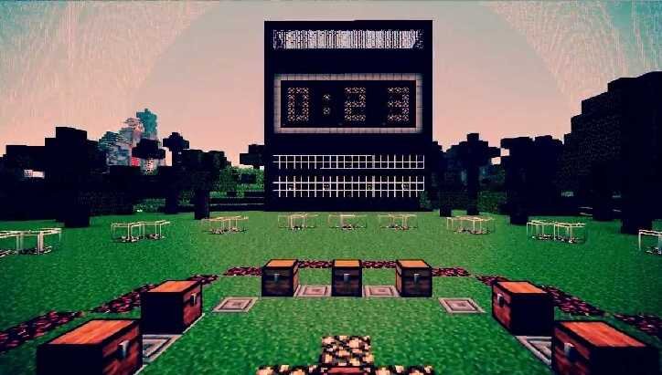 Карта Голодные игры для Minecraft PC 