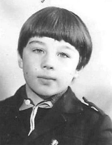 Сергей Бодров в детстве .