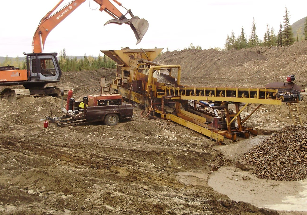 Прииск, добыча золота