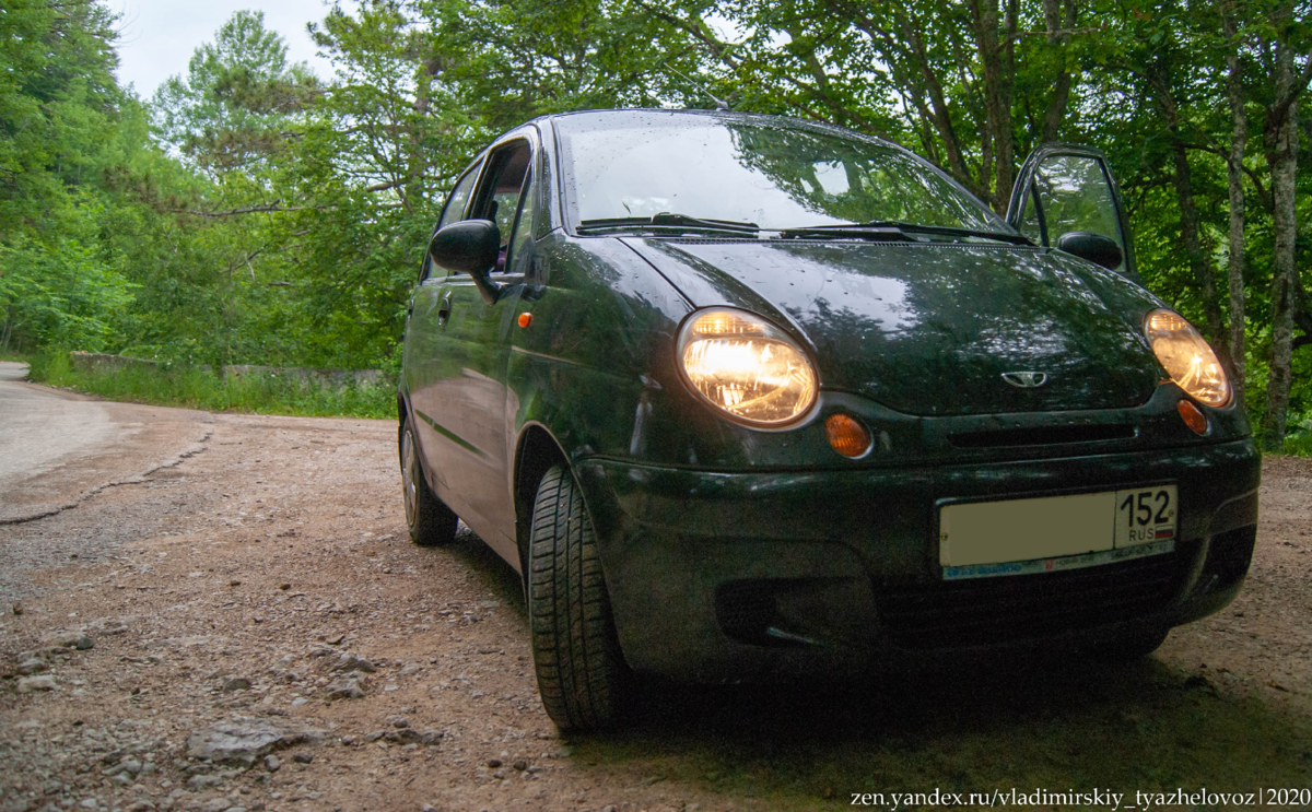 Трассовые пробеги для Матиза — это ночной кошмар