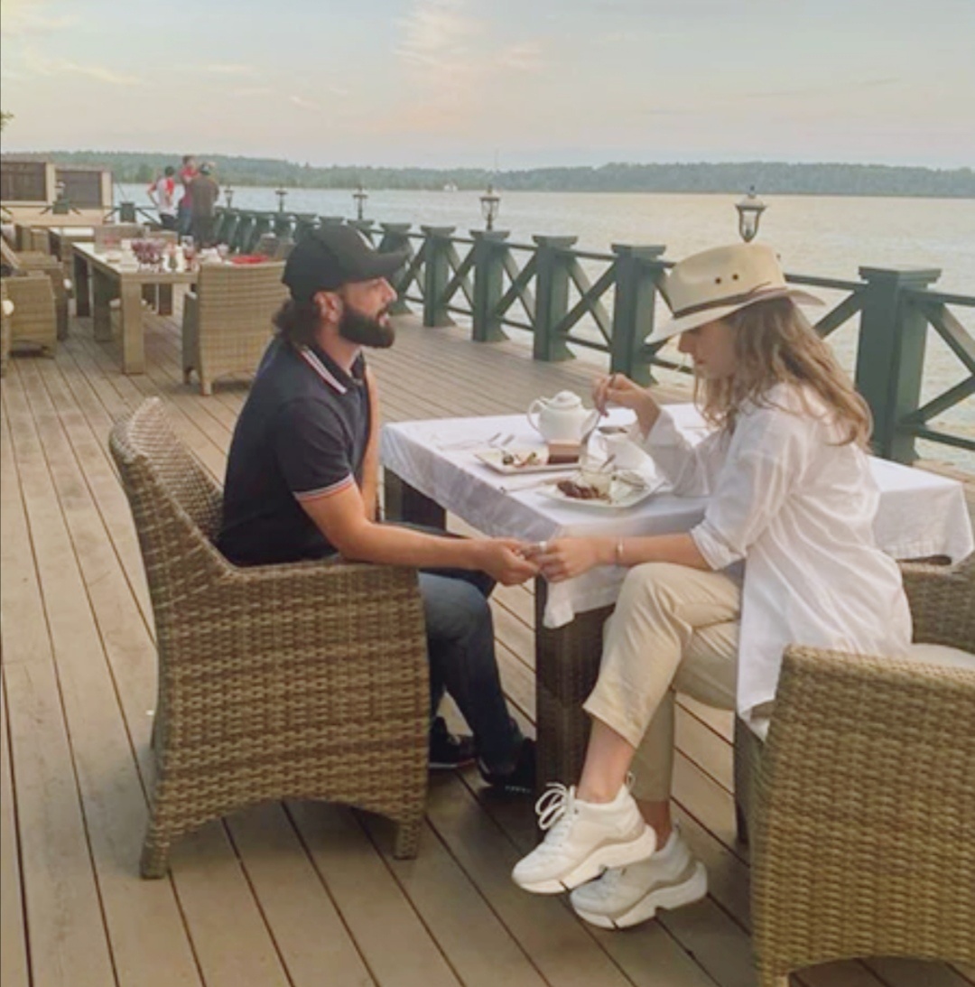 Лиза Арзамасова и Илья Авербух 