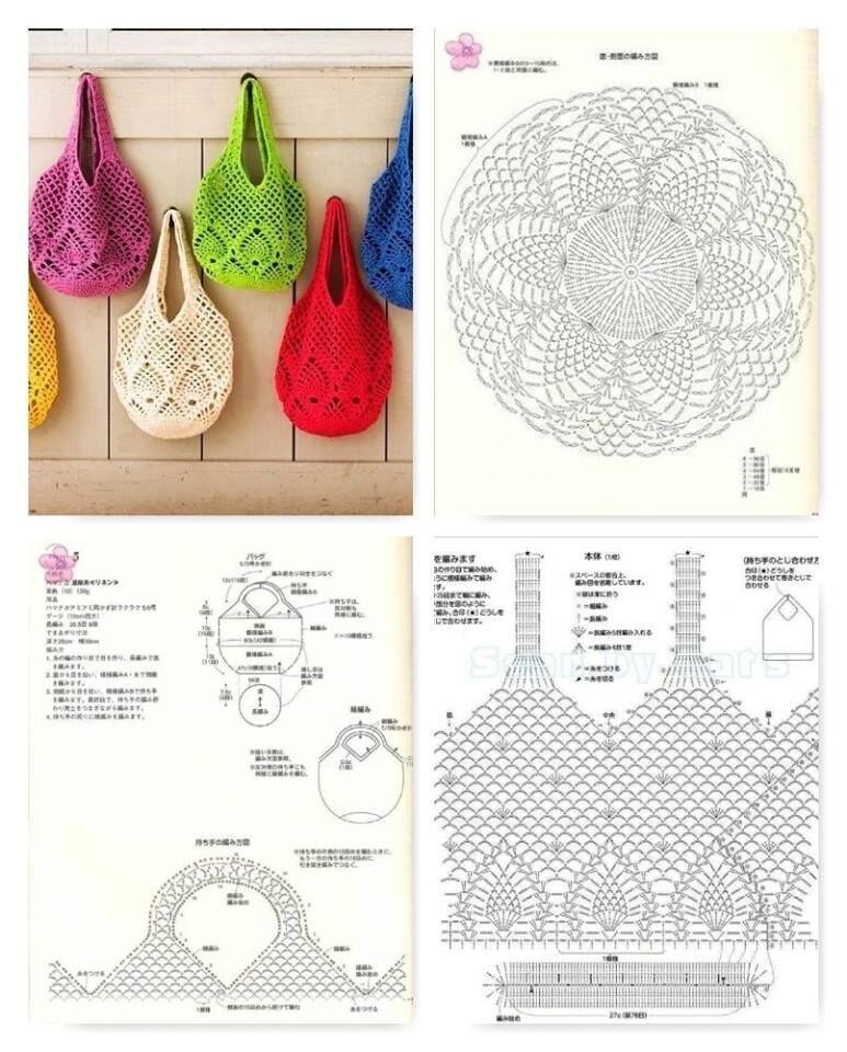 схема вязания авоськи крючком (2)