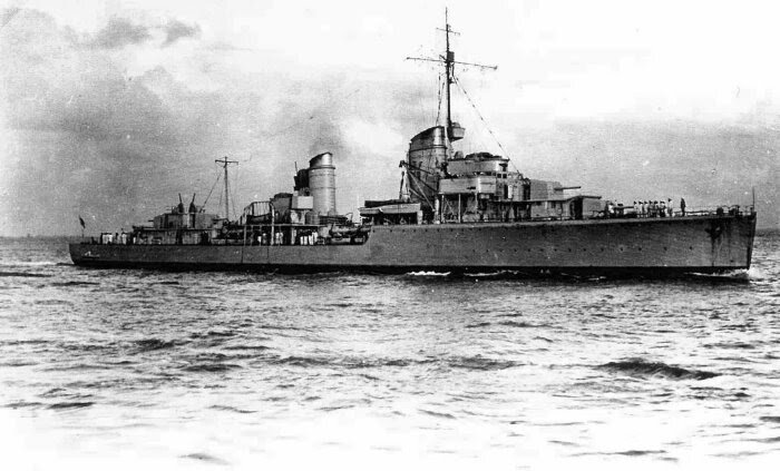 Leberecht Maass после вступления в строй