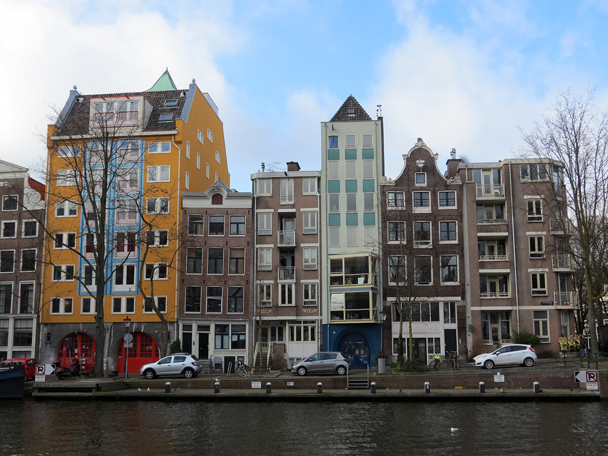 Амстердам в районе блошиного рынка. Фото автора