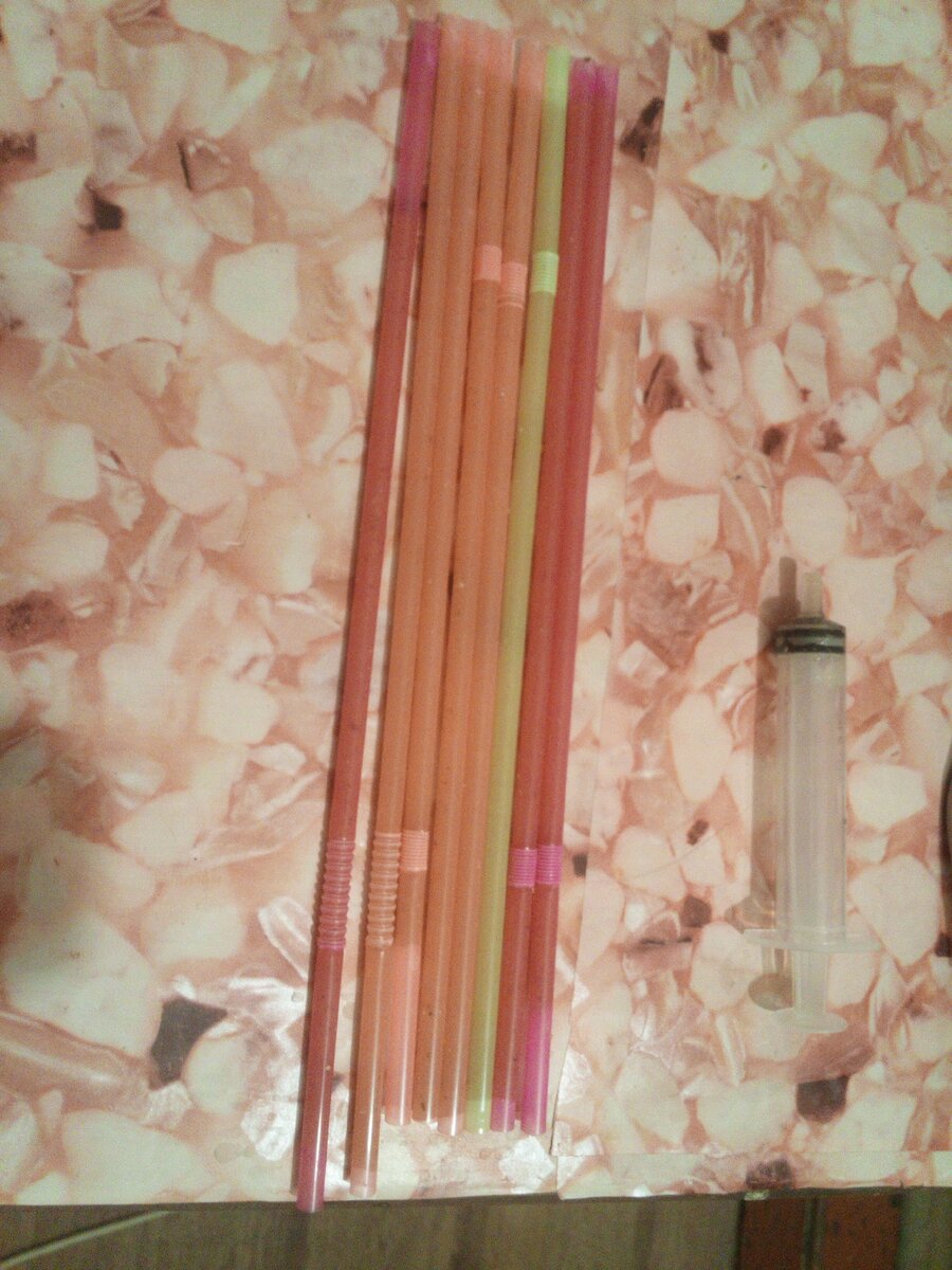 вот в таком положении и отправляем наши трубочки в холодильник