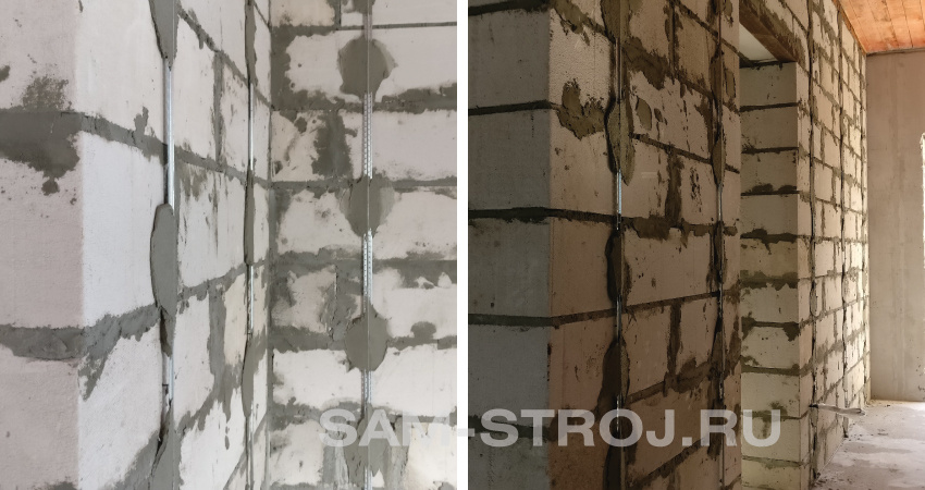 установка маяков для штукатурки стен