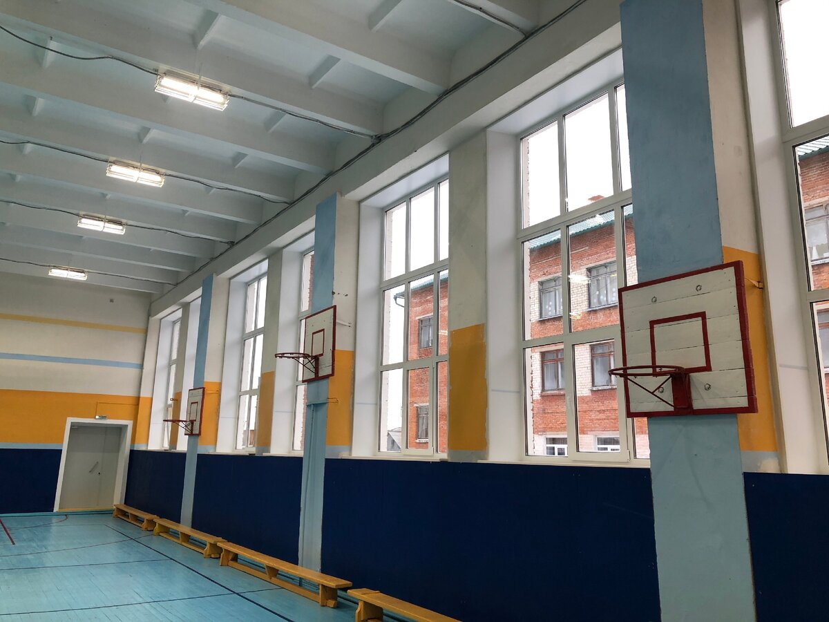 Окна для спортивного зала