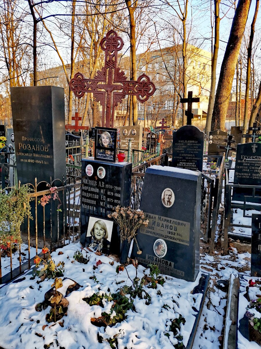 Актер Новиков Даниловское кладбище