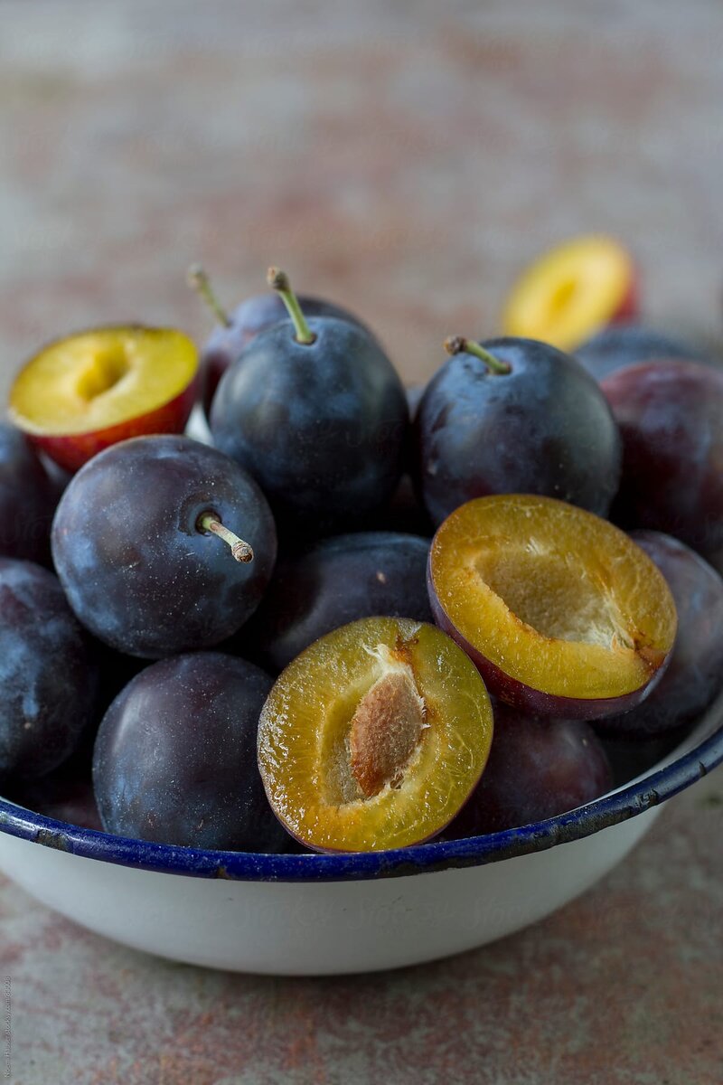 Сливовый пирог. Plum Torte.