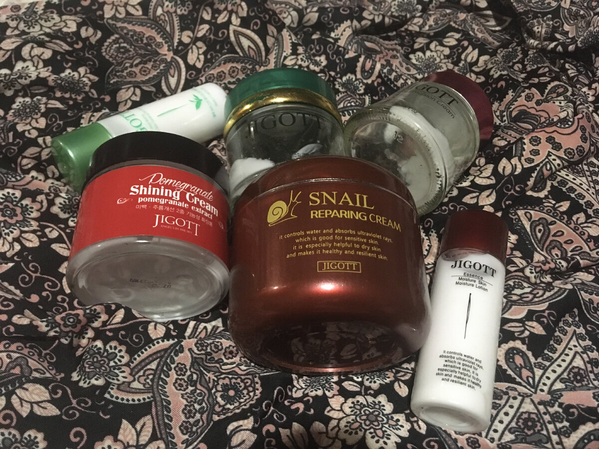 Опробованные мной корейские крема и эмульсии фирмы Jigott