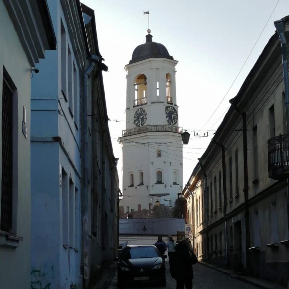 Часовая башня в Выборге