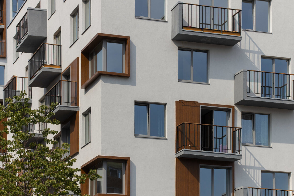 Балконы в «Северном квартале», Екатеринбург