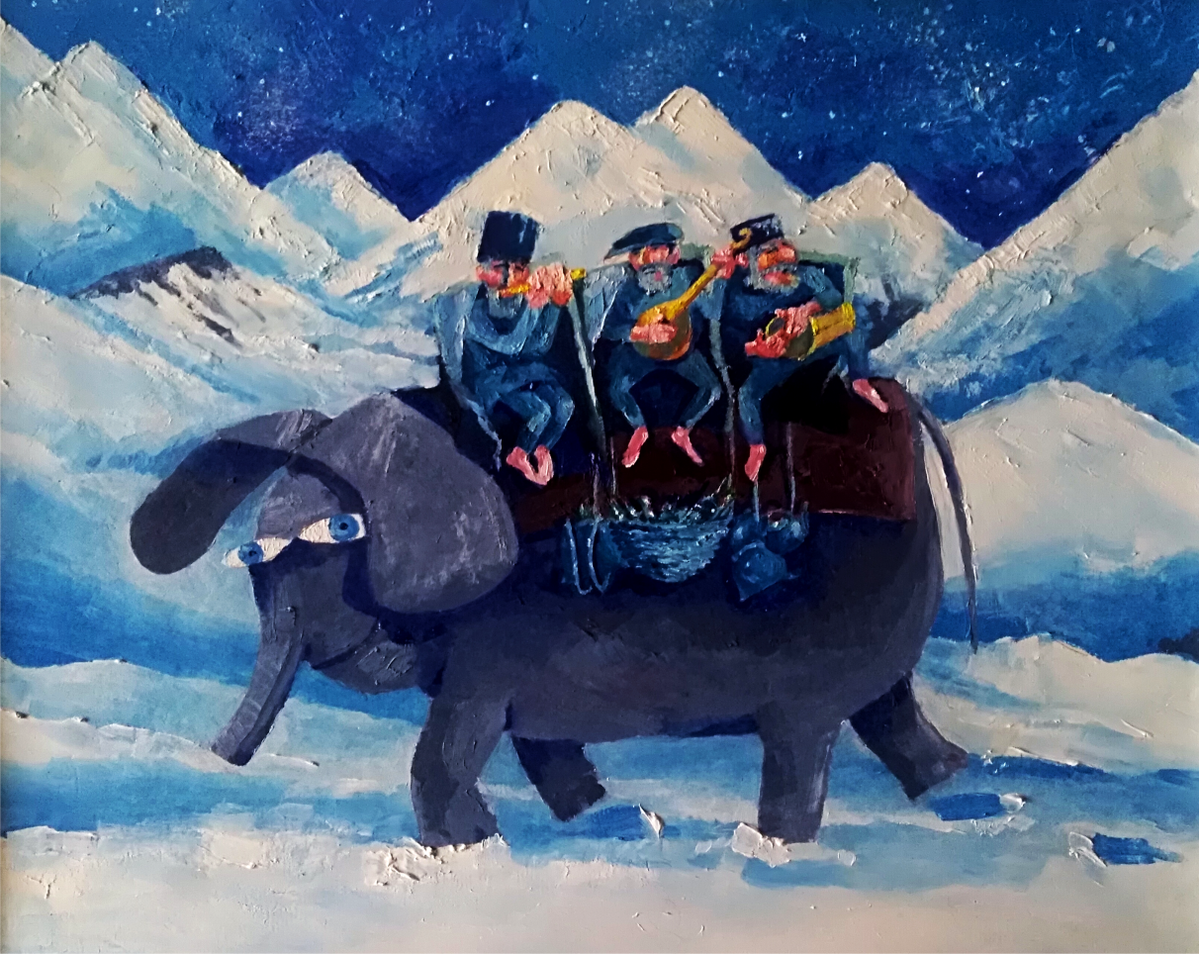 Рис. Автора (холст, масло)