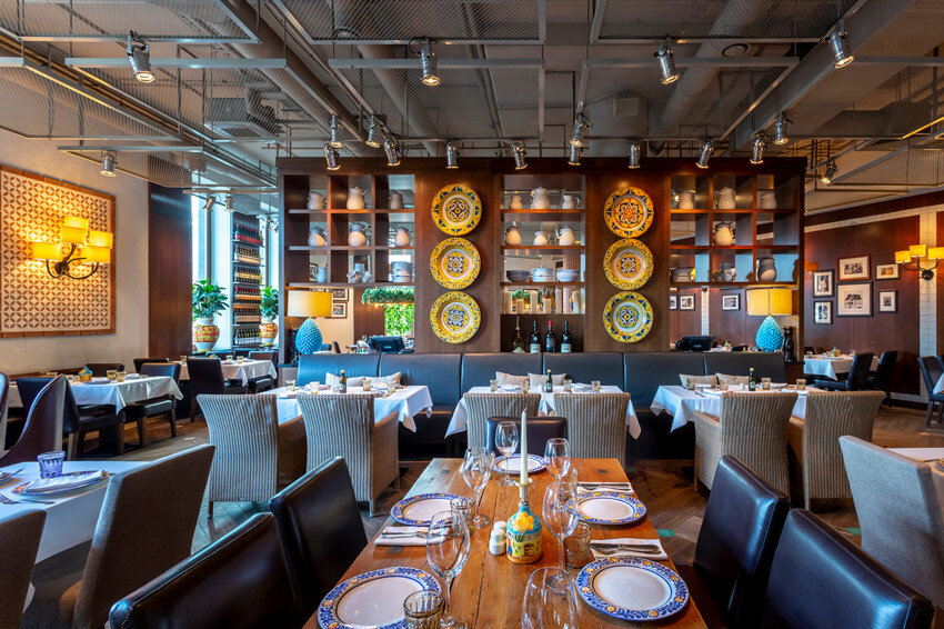 Интерьер La Bottega Siciliana