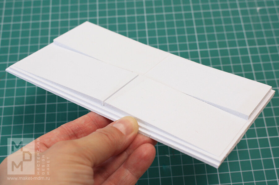 Готовый образец фрезеровки стеновой панели