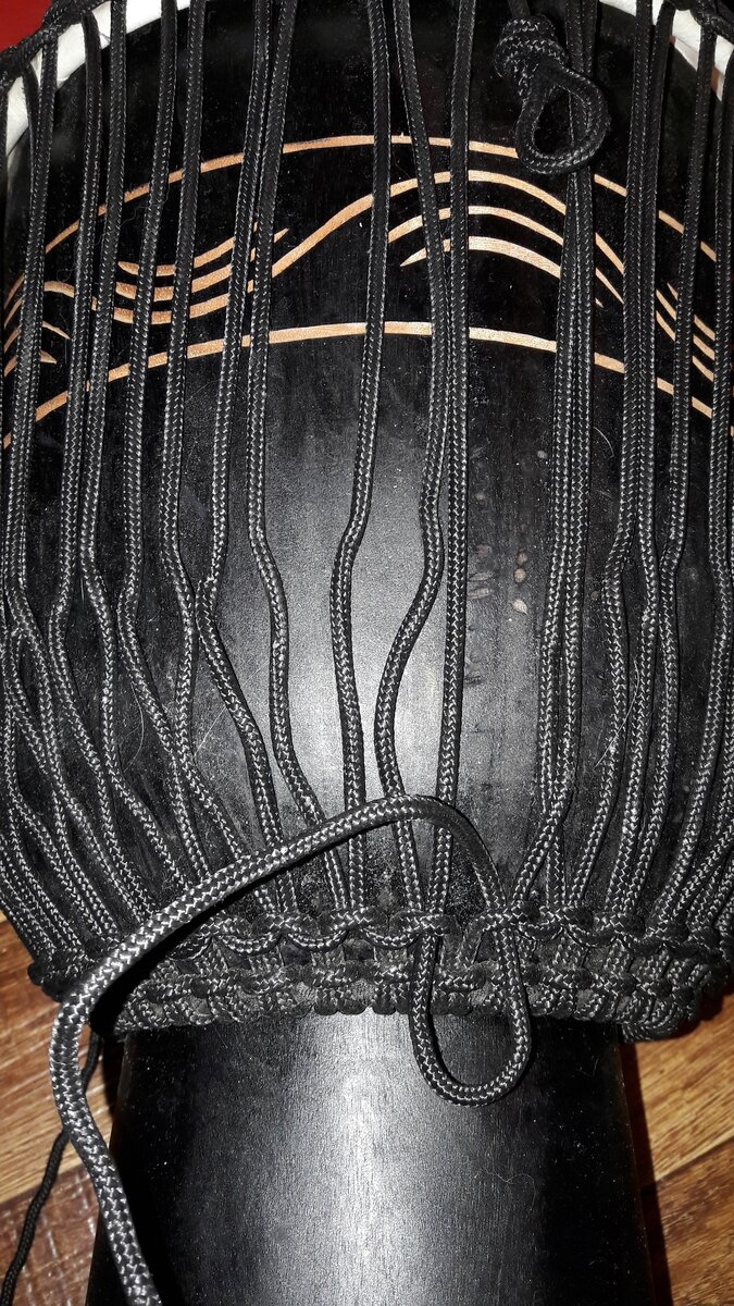 Расшнуровка барабана. Фото из личного архива.