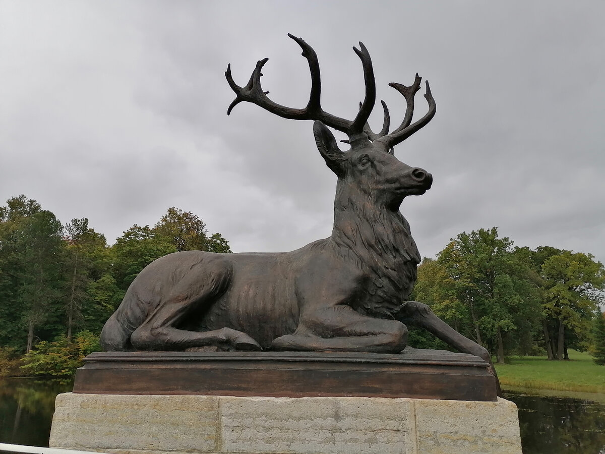 В 2020 году на Олений мост Павловска возвратились необыкновенной красоты статуи оленей. По этому поводу я отправилась в Павловск - встретить сохатых.