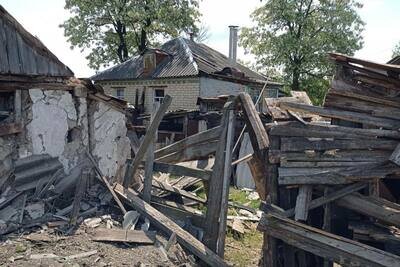    Обстрел села Новопетровка в Белгородской области © Telegram-канал Губернатора Белгородской области Вячеслава Гладкова
