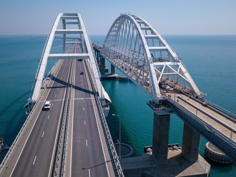    Жителям приходят сообщения о якобы воздушной тревоге на Крымском мосту