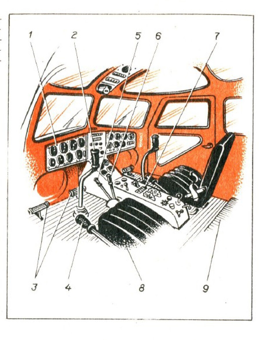 Кабина вертолета