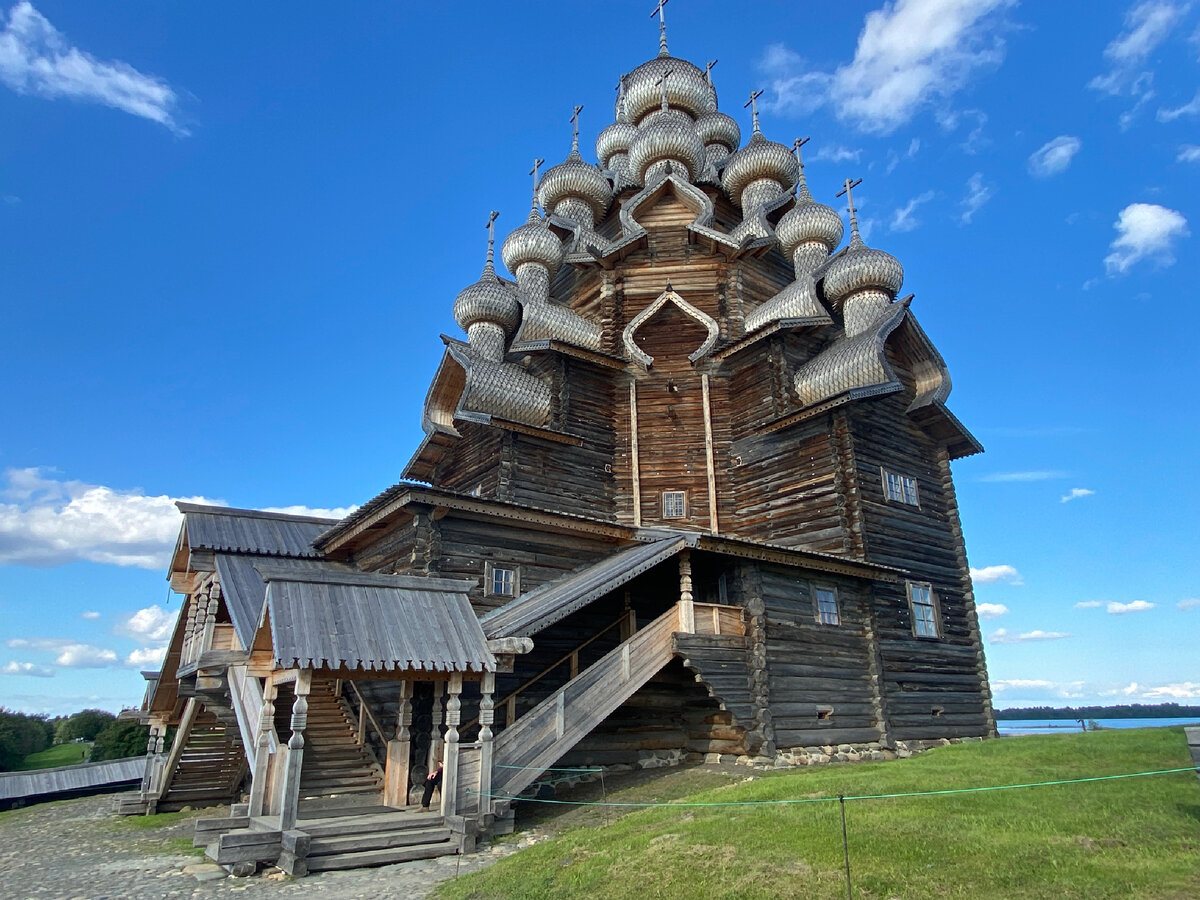 Преображенская Церковь Кижи пожарные