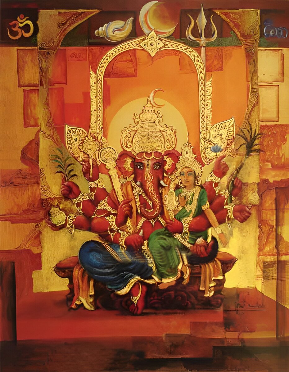 Маха Ганапати. Изоюражение: nathas.org