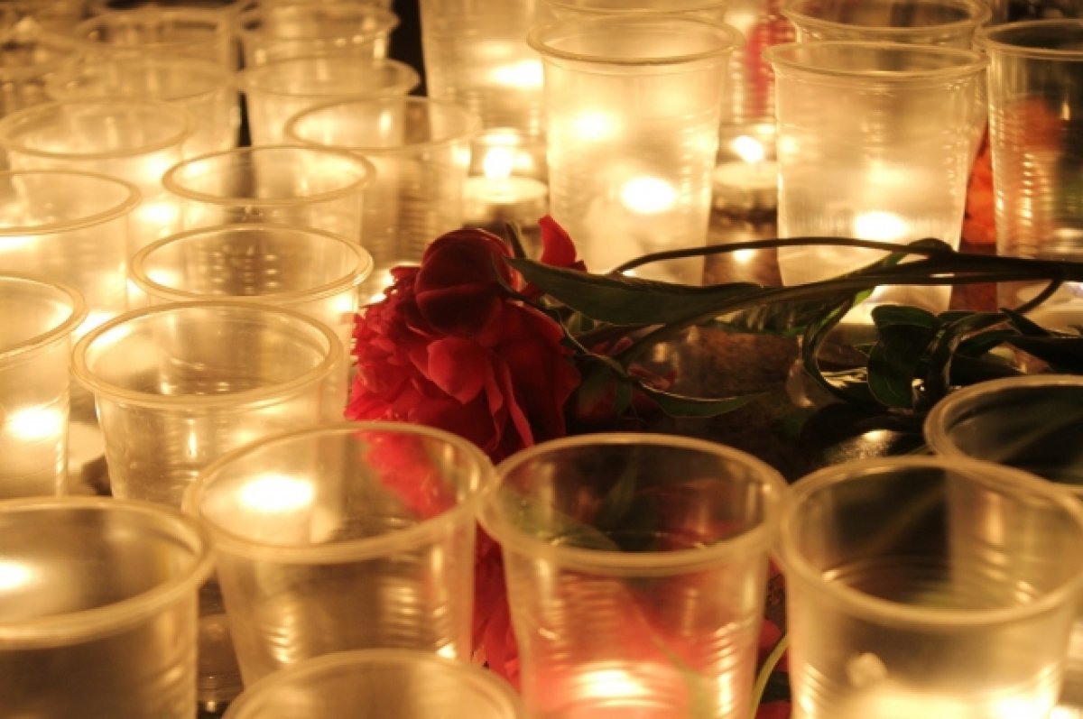    В Пскове прошла акция в память о жертвах Беслана