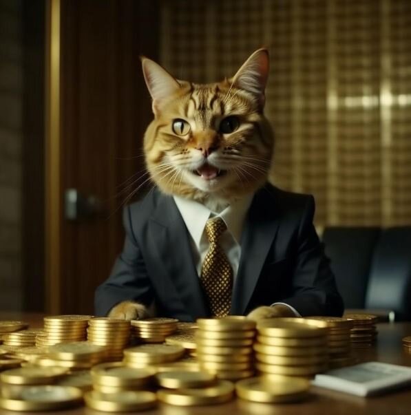 Кот-продавец