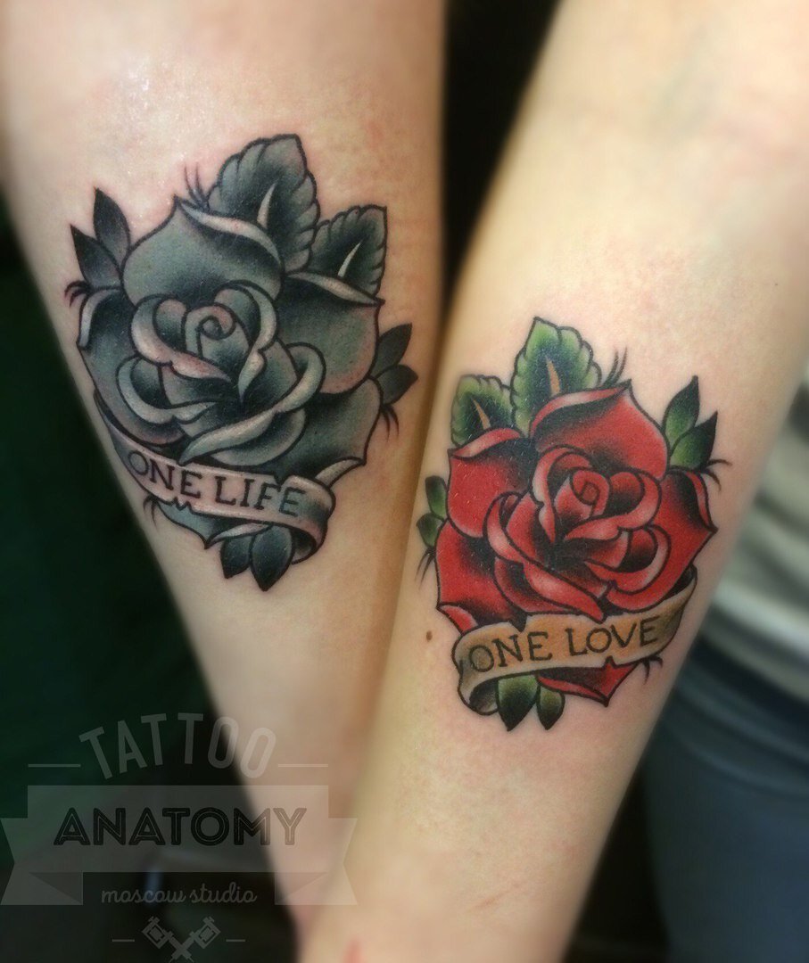 Тату Роза | ANATOMY TATTOO STUDIO | Дзен