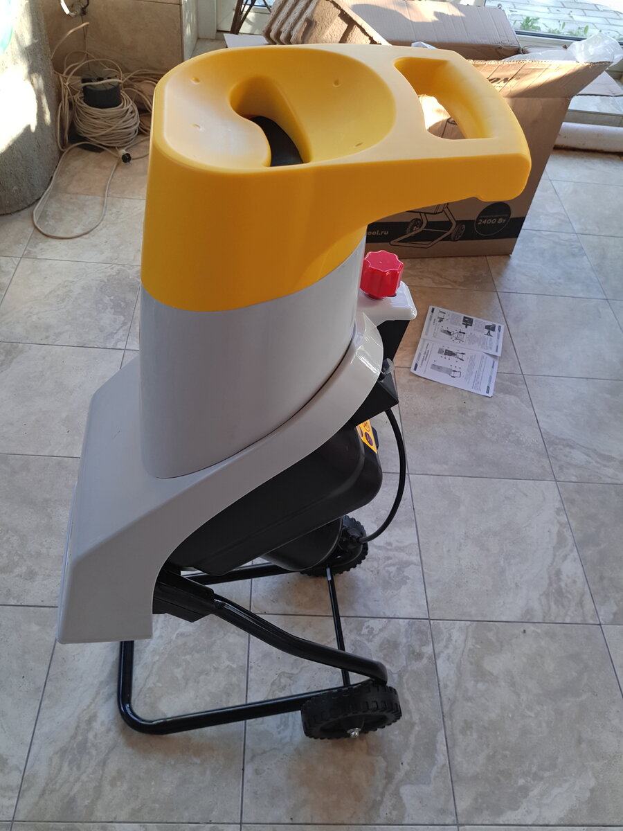 Измельчитель с собранном виде