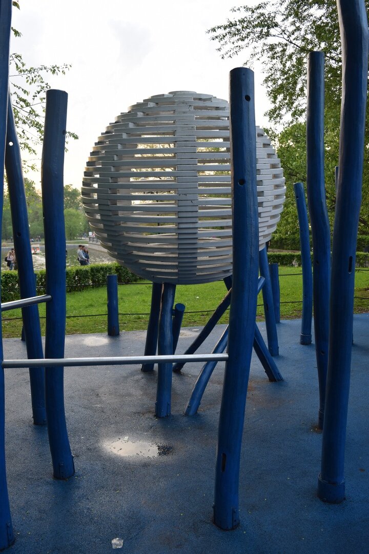 Площадка в Парке Горького в Москве