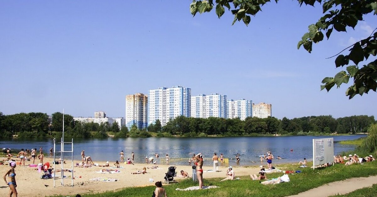 Лесное озеро Нижний Новгород Автозаводский район