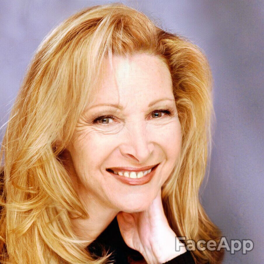 Таким видит Лизу FaceApp