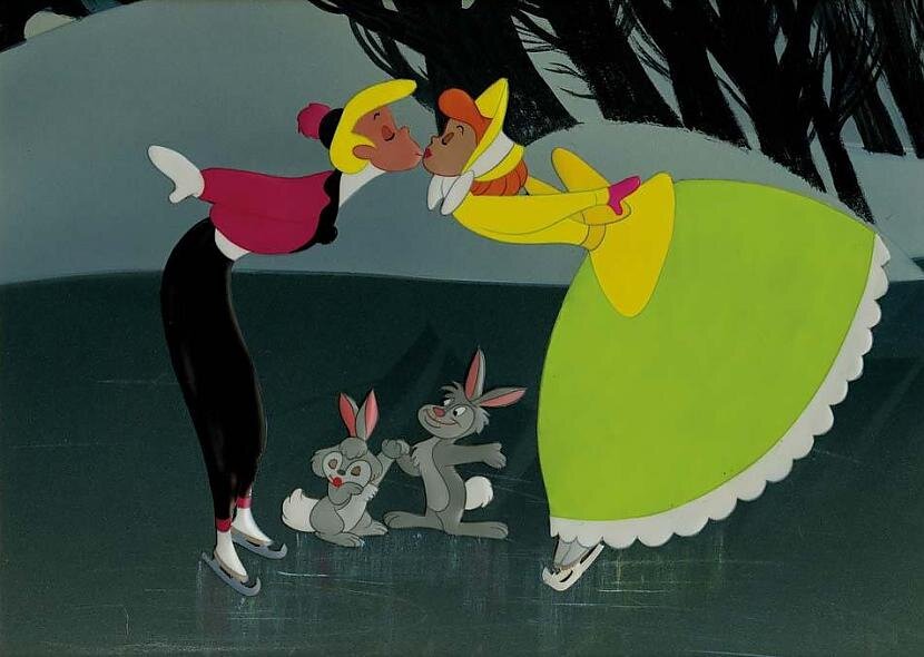 Кадры из мультфильма "Оnce upon a wintertime", 1948